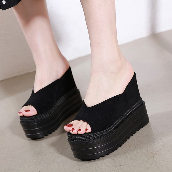 flat shoes female ladies' slippers platform slipers women slides heeled mules on a wedge flock soft 2020 heels, Black
flat shoes female ladies' slippers platform slipers women slides heeled mules on a wedge flock soft 2020 heels, Black