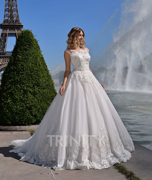 grace white tulle scoop applique a-line wedding dresses bridal pageant dresses wedding attire dresses custom size 2-18 kf1223297
grace white tulle scoop applique a-line wedding dresses bridal pageant dresses wedding attire dresses custom size 2-18 kf1223297