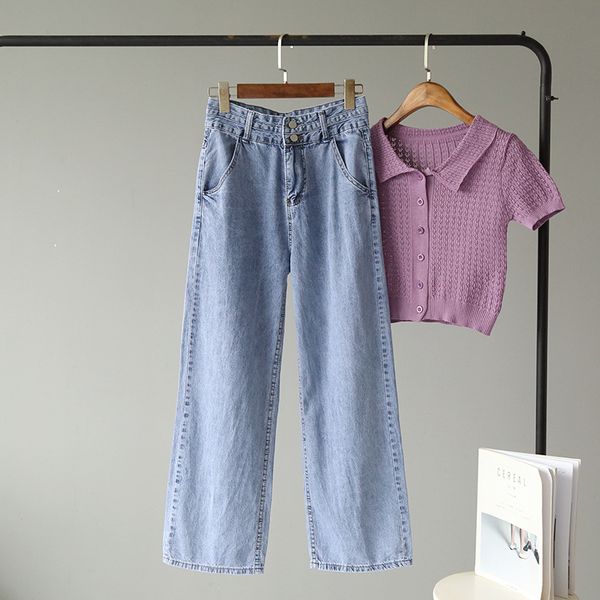 women's jeans 2021 women wide leg high waist for denim pants long trousers basic bottoms, Blue
women's jeans 2021 women wide leg high waist for denim pants long trousers basic bottoms, Blue
