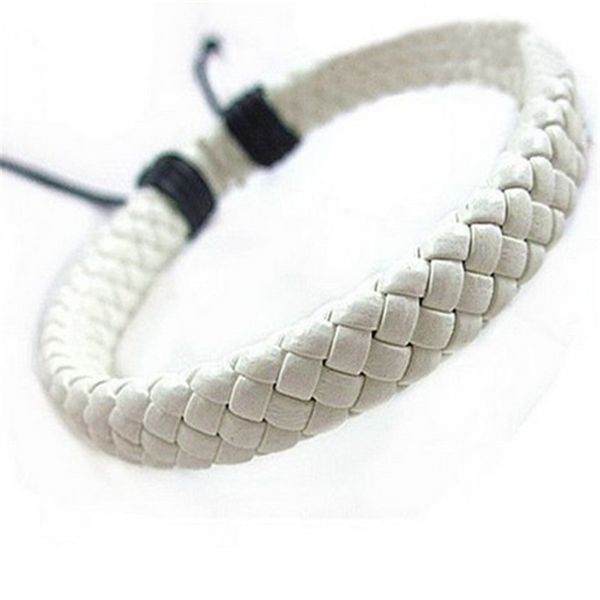 leather bracelet men's stainless steel woven leather bracelet ladies wristband bracelet 7.5-8.5 inches, Golden;silver
leather bracelet men's stainless steel woven leather bracelet ladies wristband bracelet 7.5-8.5 inches, Golden;silver