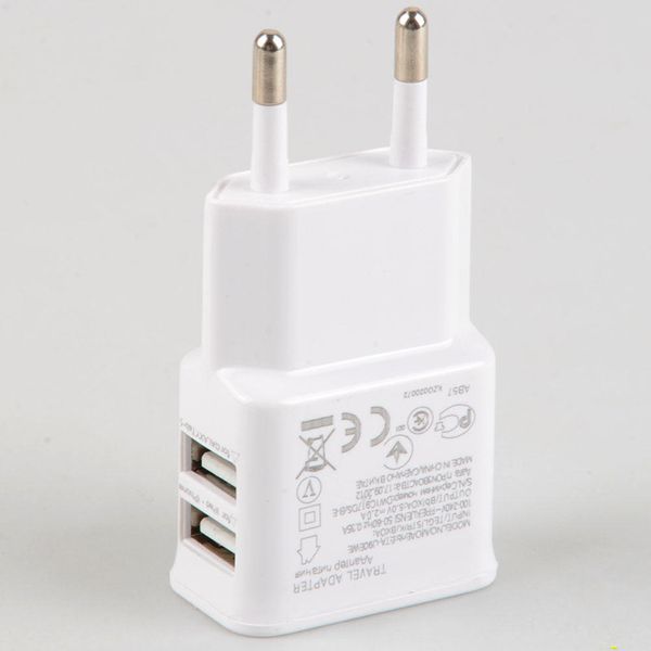 EU Plug 2.1A Usb Wall Charger Adapter Dual Port Socket Usb Charger for Android Fast Charger Adapter wholesale
EU Plug 2.1A Usb Wall Charger Adapter Dual Port Socket Usb Charger for Android Fast Charger Adapter wholesale