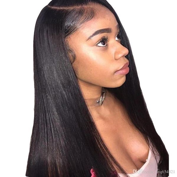 full lace wigs straight high density pre plucked full lace human hair wigs for women with baby hair brazilian wig remy, Black
full lace wigs straight high density pre plucked full lace human hair wigs for women with baby hair brazilian wig remy, Black