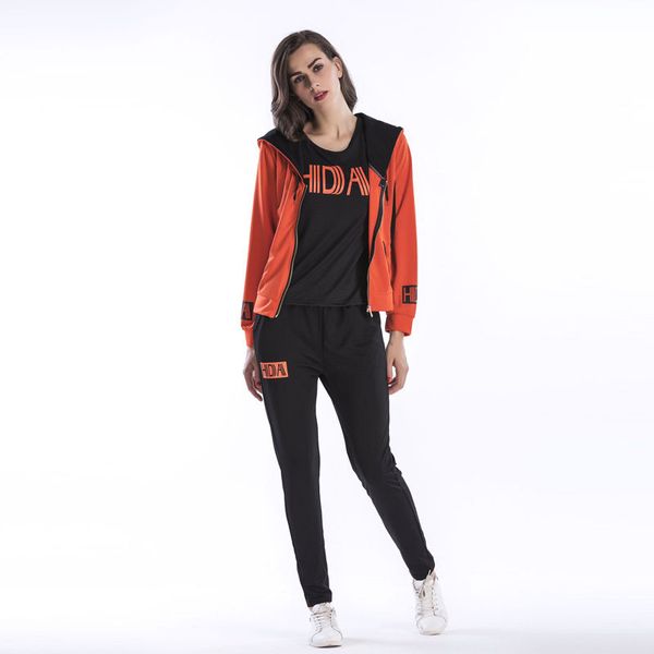 письмо печати женщин 3шт костюмы мода стиль casual женская 3шт наборы tshirts кардиган брюки женщины одежда, Gray
письмо печати женщин 3шт костюмы мода стиль casual женская 3шт наборы tshirts кардиган брюки женщины одежда, Gray