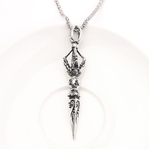 lord ganesha pendant necklace ganesh hindu deity vajra pestle exorcism amulet buddhist jewelry man women charm necklace, Silver
lord ganesha pendant necklace ganesh hindu deity vajra pestle exorcism amulet buddhist jewelry man women charm necklace, Silver