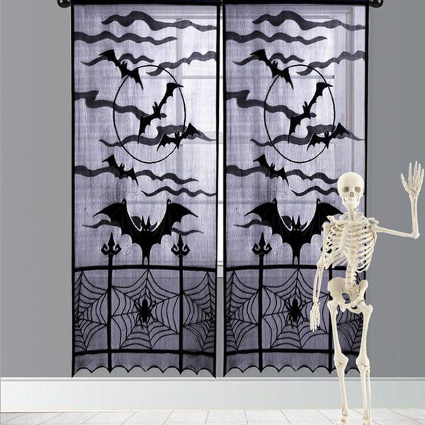 halloween ghosts bat curtains black warp lace bat spider web door curtains halloween horror party supplies home decor props
halloween ghosts bat curtains black warp lace bat spider web door curtains halloween horror party supplies home decor props