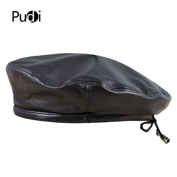 pudi hl197 the new man's leather beret hat for the spring style of sheep leather hat can adjust rope design, Blue;gray
pudi hl197 the new man's leather beret hat for the spring style of sheep leather hat can adjust rope design, Blue;gray