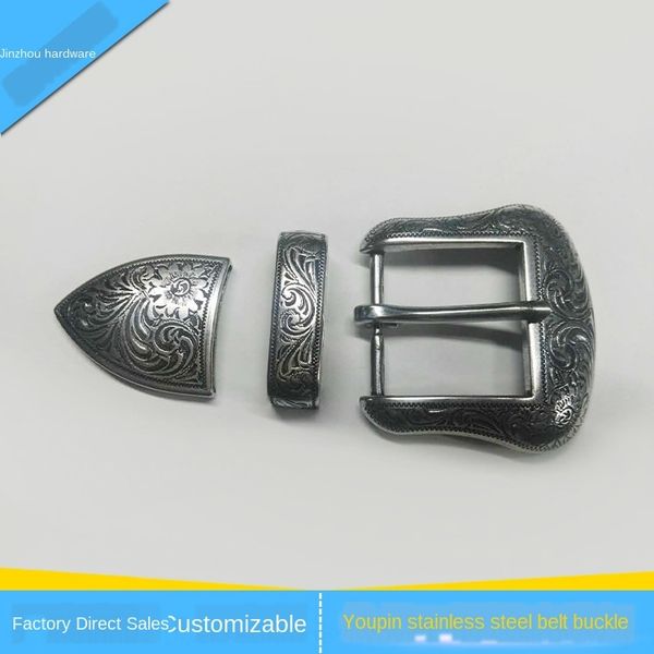 antique silver three-piece set belt needle head handmade belt buckle old effect antiquity alloy buckle, Slivery;black
antique silver three-piece set belt needle head handmade belt buckle old effect antiquity alloy buckle, Slivery;black