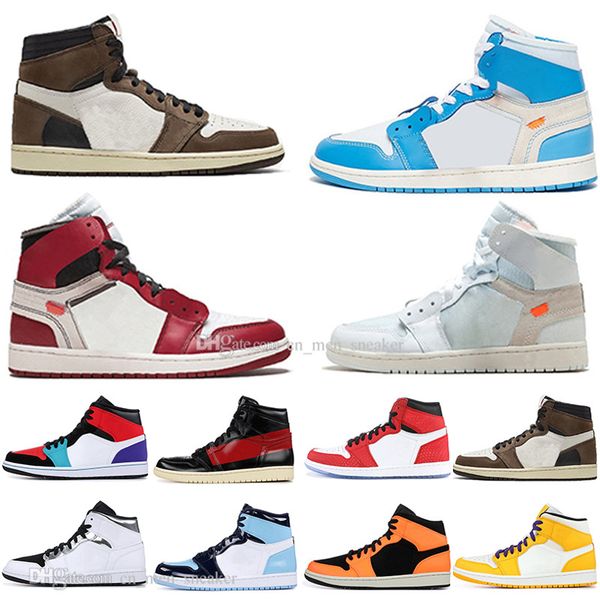 1 og travis scotts basketball shoes mens women lakers chicago couture homage to home multi-color men sports designer sneakers, White;red
1 og travis scotts basketball shoes mens women lakers chicago couture homage to home multi-color men sports designer sneakers, White;red