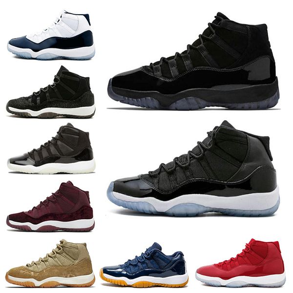 Fashion Concord High 45 11 11s Mens Basketball Shoes Cap and Gown Legend Blue Platinum Tint Space Jam Gym Red XI Sneakers
Fashion Concord High 45 11 11s Mens Basketball Shoes Cap and Gown Legend Blue Platinum Tint Space Jam Gym Red XI Sneakers