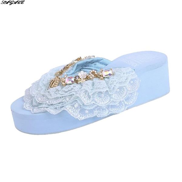 sagace summer shoes women's bow slope wedge slippers non-slip clip toe beach slippers women's lace sponge cake 2020, Black
sagace summer shoes women's bow slope wedge slippers non-slip clip toe beach slippers women's lace sponge cake 2020, Black