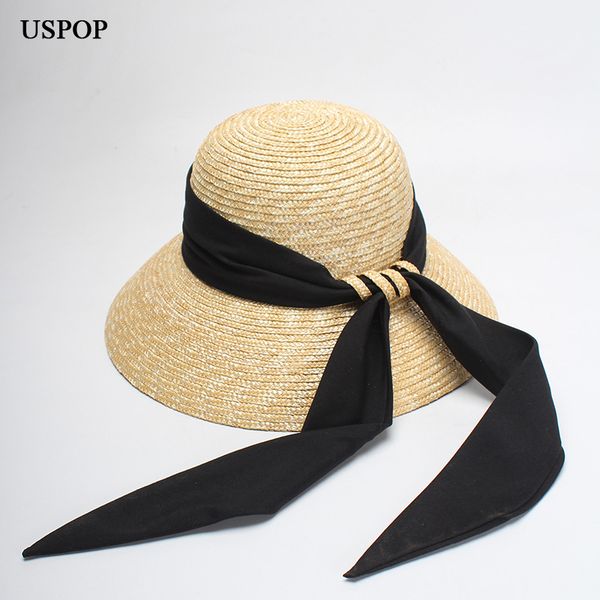 uspop 2020 women summer hats long ribbon bow beach hats wide brim natural straw sun, Blue;gray
uspop 2020 women summer hats long ribbon bow beach hats wide brim natural straw sun, Blue;gray