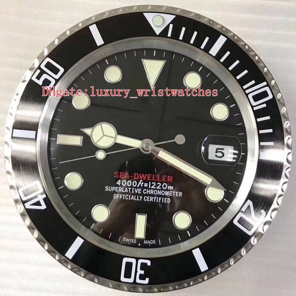 9 style wall clock watch 316l 116610 116619 126600 34cm x 5cm stainless steel luminescent magnifying glass date vk quartz home decoration wa, Slivery;black
9 style wall clock watch 316l 116610 116619 126600 34cm x 5cm stainless steel luminescent magnifying glass date vk quartz home decoration wa, Slivery;black