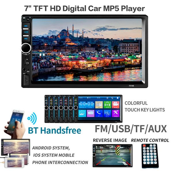 2 din car stereo 7" hd car radio bluetooth fm audio mp5 player 2din autoradio support rear view camera 7018b radio
2 din car stereo 7" hd car radio bluetooth fm audio mp5 player 2din autoradio support rear view camera 7018b radio