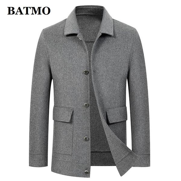 batmo 2019 new arrival autumn wool jackets men,men's casual wool jackets gsmn3005, Black
batmo 2019 new arrival autumn wool jackets men,men's casual wool jackets gsmn3005, Black