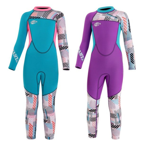 2.5mm wetsuit panda pattern for neoprene boys girls keep warm uv-proof one-piece long sleeves swimwear kids diving suit, White
2.5mm wetsuit panda pattern for neoprene boys girls keep warm uv-proof one-piece long sleeves swimwear kids diving suit, White