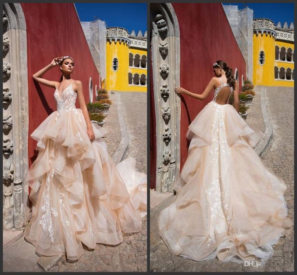 2019 new a line pink beach boho wedding dresses bridal gowns backless lace applique african wedding gowns south africa vestido de novia, White
2019 new a line pink beach boho wedding dresses bridal gowns backless lace applique african wedding gowns south africa vestido de novia, White
