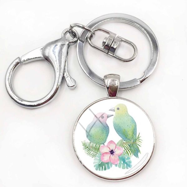 birds lovers picture key chains fashion vintage round keychains for bag car key glass cabochon dome classic jewelry, Silver
birds lovers picture key chains fashion vintage round keychains for bag car key glass cabochon dome classic jewelry, Silver