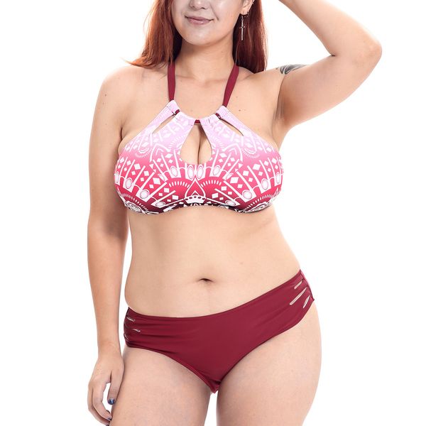 2019 new fattening, bikini, european and american foreign trade stamp, big size ladies' swimsuit, swimsuit, White;black
2019 new fattening, bikini, european and american foreign trade stamp, big size ladies' swimsuit, swimsuit, White;black