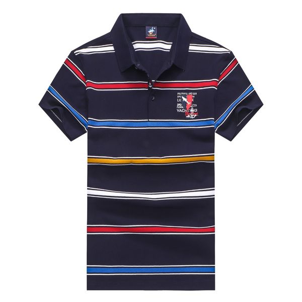 fashion men's polo shirt 2019 summer clothing smart casual business polo hombre tace & shark 3d embroidery striped polos shirts, White;black
fashion men's polo shirt 2019 summer clothing smart casual business polo hombre tace & shark 3d embroidery striped polos shirts, White;black