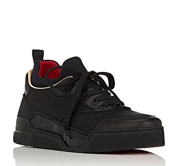 a 2019 new black aurelien flat sneakers men's sneakers