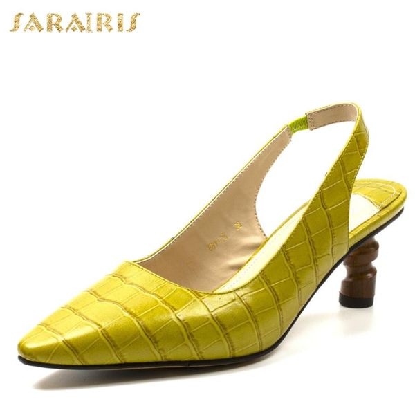 sarairis 2020 new design cow leather elastic band summer sandals woman shoes strange style shallow shoes women sandals, Black
sarairis 2020 new design cow leather elastic band summer sandals woman shoes strange style shallow shoes women sandals, Black
