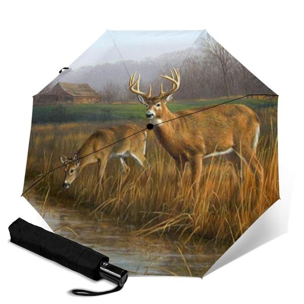 deer creative men's and women's automatic three fold umbrella rainy day colorful fashion umbrella
deer creative men's and women's automatic three fold umbrella rainy day colorful fashion umbrella