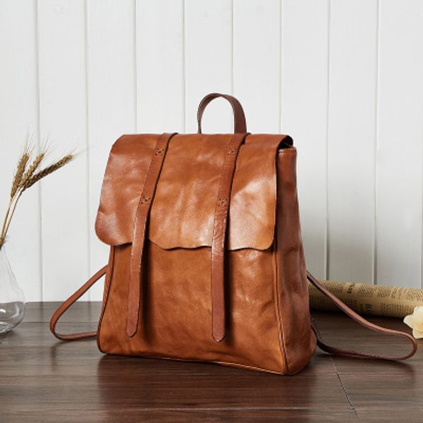 women novelty vintage geunie leather black brown backpack for female first layer cowhide daypack large capacity knapsack
women novelty vintage geunie leather black brown backpack for female first layer cowhide daypack large capacity knapsack