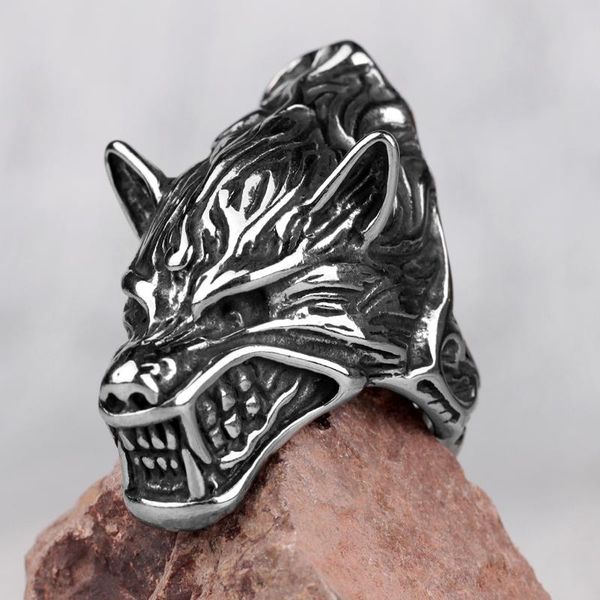 stainless steel men rings wolf animal punk rock hip hop personality for biker male boyfriend jewelry creativity gift wholesale, Golden;silver
stainless steel men rings wolf animal punk rock hip hop personality for biker male boyfriend jewelry creativity gift wholesale, Golden;silver