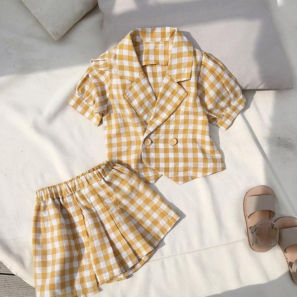 малыши дети летней одежда комплекты plaid пальто юбка шорты 2pcs корейского стиль ребёнка костюмы chic дети нижнее t200526, White
малыши дети летней одежда комплекты plaid пальто юбка шорты 2pcs корейского стиль ребёнка костюмы chic дети нижнее t200526, White
