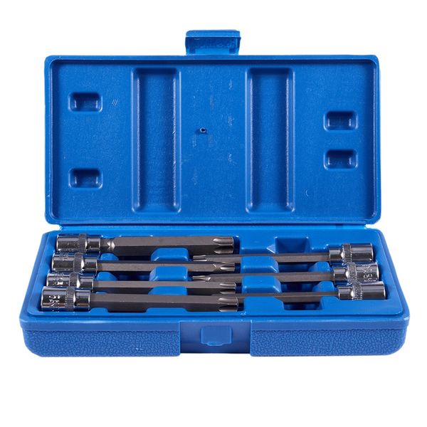 7-piece 3/8 inch extra long torx star bit socket set 110mm star drill socket set with box packaging
7-piece 3/8 inch extra long torx star bit socket set 110mm star drill socket set with box packaging