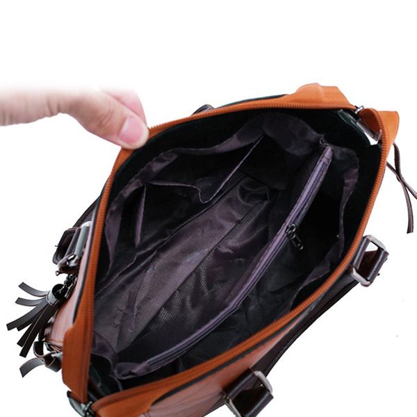 1 set women lady shoulder crossbody bag handbag wallet pu leather vintage for travel wf 668
1 set women lady shoulder crossbody bag handbag wallet pu leather vintage for travel wf 668