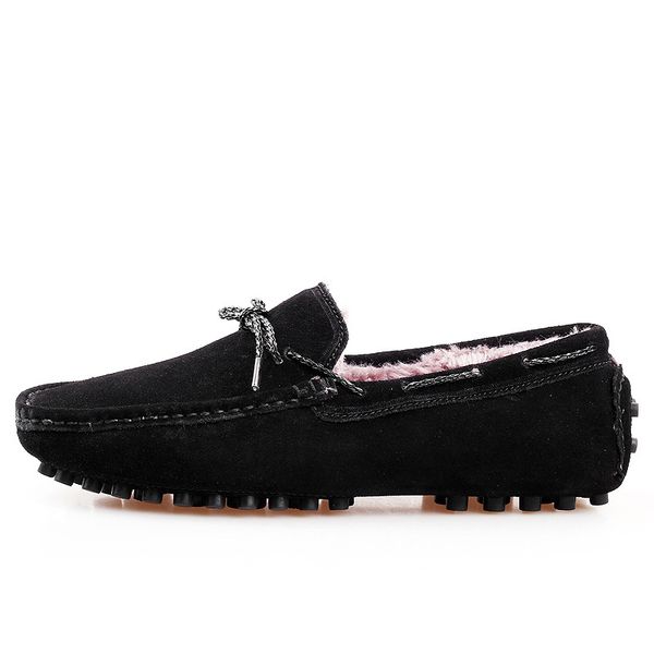 with shoebox mens cotton shoes lace up cow suede shoes genuine leather winter big size footwear warm proof zy590, Black
with shoebox mens cotton shoes lace up cow suede shoes genuine leather winter big size footwear warm proof zy590, Black