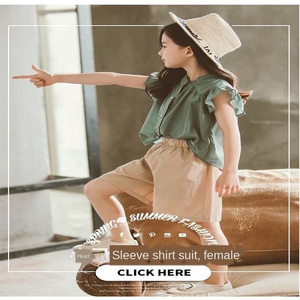 girls short sleeve pants shirt suit 2020 medium and large children's flying sleeve shirt pants western style two-piece suit
girls short sleeve pants shirt suit 2020 medium and large children's flying sleeve shirt pants western style two-piece suit