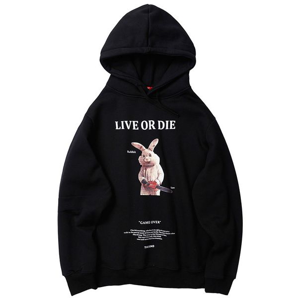 marchwind brand men hip hop hoodie sweatshirt streetwear funny rabbit saw print harajuku hooded pullover cotton autumn fashion loose hoodie, Black
marchwind brand men hip hop hoodie sweatshirt streetwear funny rabbit saw print harajuku hooded pullover cotton autumn fashion loose hoodie, Black