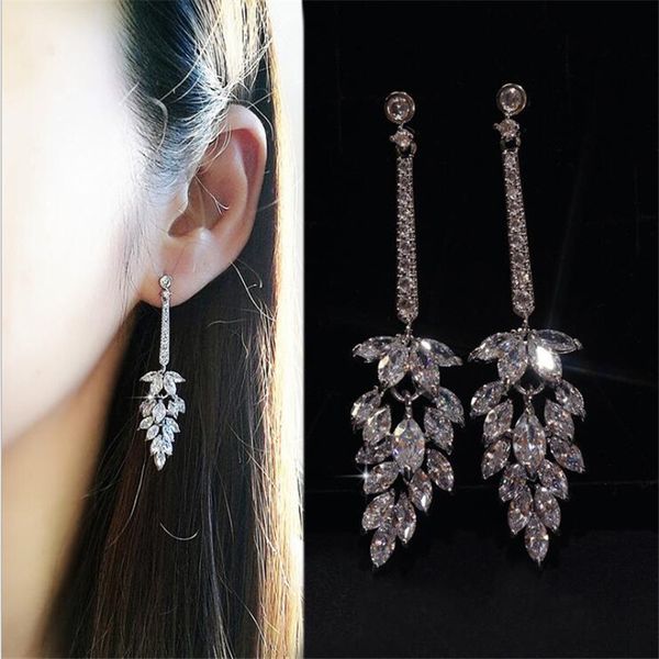 sparkling long drop earring luxury jewelry 925 stelring silver marquise white z cz diamond gemstones women wedding dangle earring gift
sparkling long drop earring luxury jewelry 925 stelring silver marquise white z cz diamond gemstones women wedding dangle earring gift