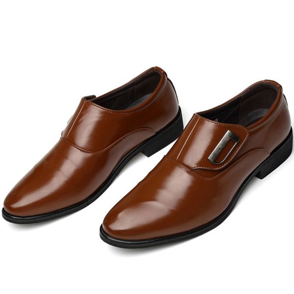 2019 new dress shoes men's pointed leather oxford shoes men's fashion dress officially chaussure homme zapatos de hombre, Black
2019 new dress shoes men's pointed leather oxford shoes men's fashion dress officially chaussure homme zapatos de hombre, Black