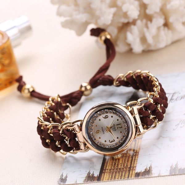 women luxury fashion casual watches ladies knitting rope chain winding analog quartz stainless steel movement wrist watch a40, Slivery;brown
women luxury fashion casual watches ladies knitting rope chain winding analog quartz stainless steel movement wrist watch a40, Slivery;brown