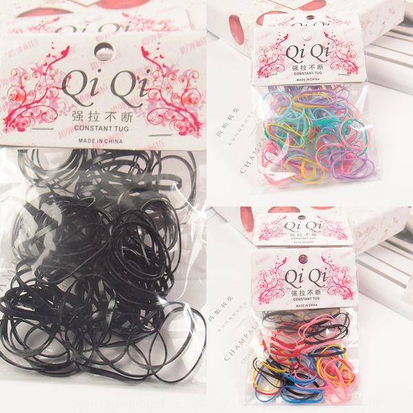 strong children's black color disposable hair ring simple rubber band accessories rubber band candy color head rope yiwu accessories, Slivery;white
strong children's black color disposable hair ring simple rubber band accessories rubber band candy color head rope yiwu accessories, Slivery;white