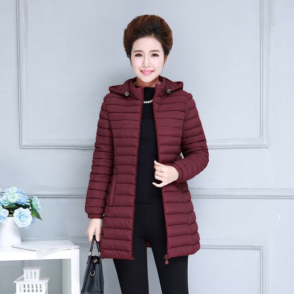 winter new style cotton coat slimming coat fashion large size detachable cap cotton-padded clothes mid-length slim fit down, Black
winter new style cotton coat slimming coat fashion large size detachable cap cotton-padded clothes mid-length slim fit down, Black