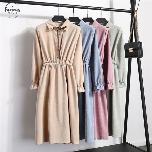 осень зима женщины вельветовое платье твердые vestidos mujer vintage casual однобортный воротник стойка длинные рукава a line платья, Black;gray
осень зима женщины вельветовое платье твердые vestidos mujer vintage casual однобортный воротник стойка длинные рукава a line платья, Black;gray
