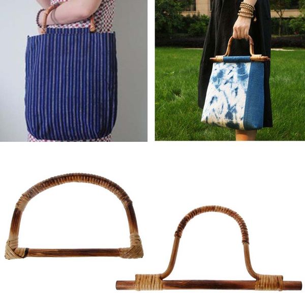 1 x d u shape bamboo bag handle for handcrafted handbag diy bags accessories good quality, Black
1 x d u shape bamboo bag handle for handcrafted handbag diy bags accessories good quality, Black