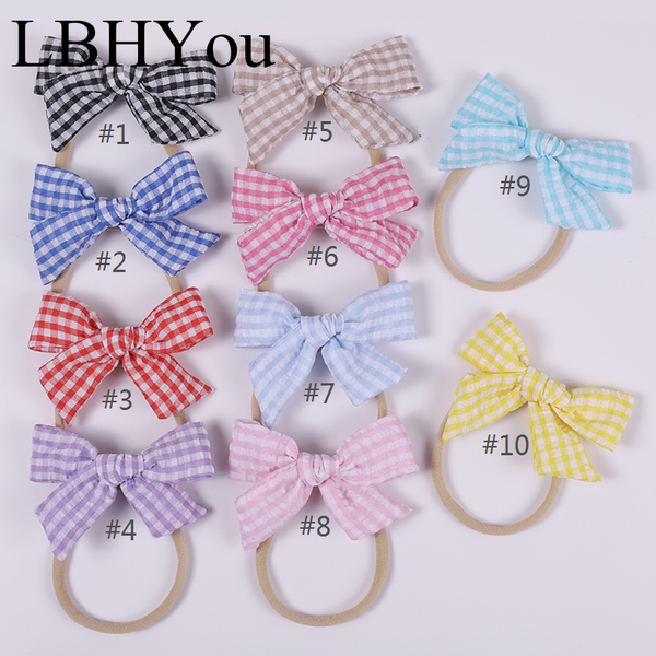 2020 new skinny nylon bows headbands for baby girls 4'' infants girl's plaid elastic nylon hairbands headwear, Slivery;white
2020 new skinny nylon bows headbands for baby girls 4'' infants girl's plaid elastic nylon hairbands headwear, Slivery;white