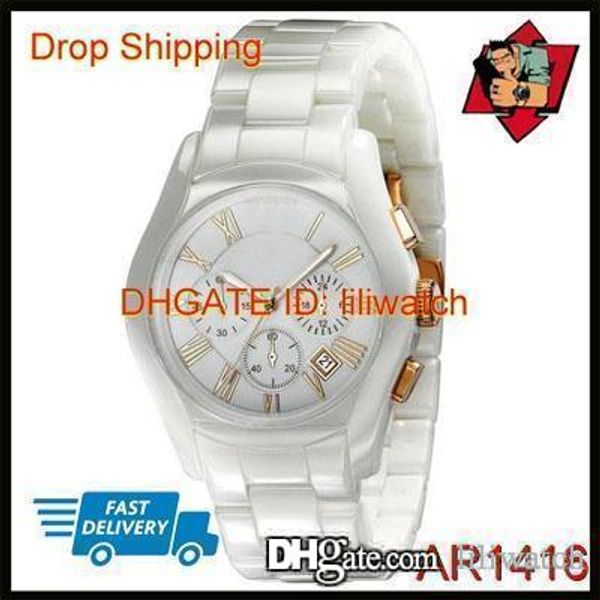 100% original japan movement drop shipping new white lovers ceramic chronograph watch ar1416 ar1417, Slivery;brown
100% original japan movement drop shipping new white lovers ceramic chronograph watch ar1416 ar1417, Slivery;brown