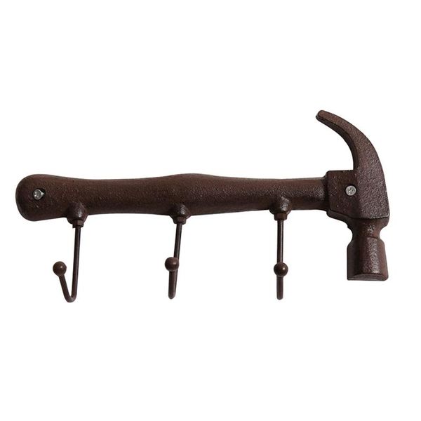 vintage wall hook hammer-shaped wall hanger 3-hook coat holder for living room bedroom decoration
vintage wall hook hammer-shaped wall hanger 3-hook coat holder for living room bedroom decoration