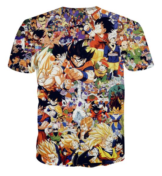 new men and women designer fashion t-shirt seven dragon ball beautiful monkey king cartoon series 3d digital printing shirt, White;black
new men and women designer fashion t-shirt seven dragon ball beautiful monkey king cartoon series 3d digital printing shirt, White;black