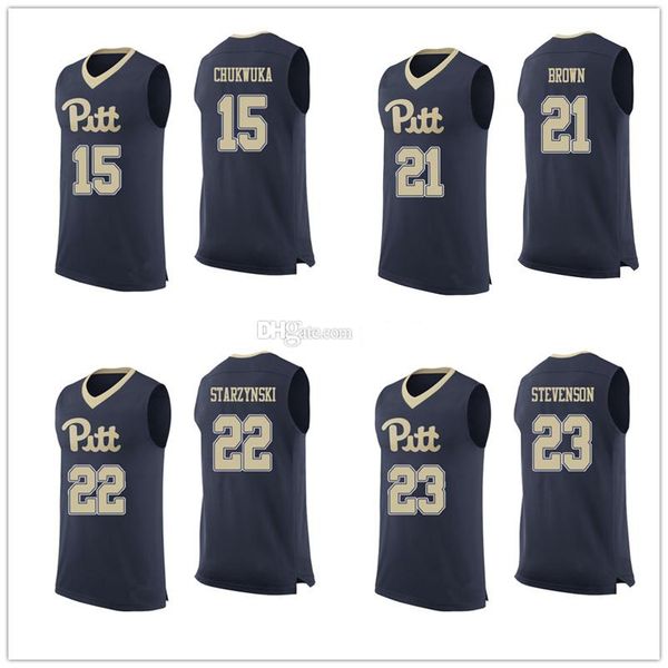 pittsburgh panthers pitt college #15 kene chukwuka basketball jerseys #21 terrell brown #22 anthony starzynski #23 shamiel stevenson mens, Black;red
pittsburgh panthers pitt college #15 kene chukwuka basketball jerseys #21 terrell brown #22 anthony starzynski #23 shamiel stevenson mens, Black;red