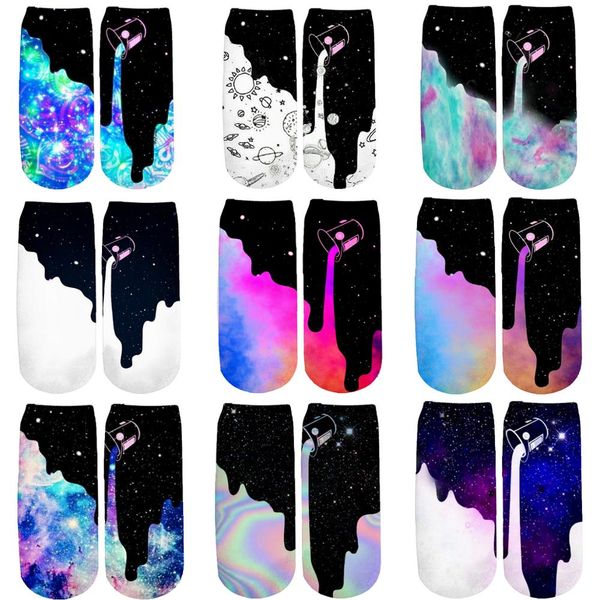 plstar cosmos 2019 new 3d printed milk space galaxy cute cotton short ankle socks for women ladies harajuku korean socks, Black
plstar cosmos 2019 new 3d printed milk space galaxy cute cotton short ankle socks for women ladies harajuku korean socks, Black