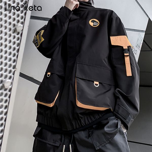 unareta jacket coat men autumn new couple windbreaker coat women harajuku hip hop buckle pocket design jacket man streetwear, Black;brown
unareta jacket coat men autumn new couple windbreaker coat women harajuku hip hop buckle pocket design jacket man streetwear, Black;brown
