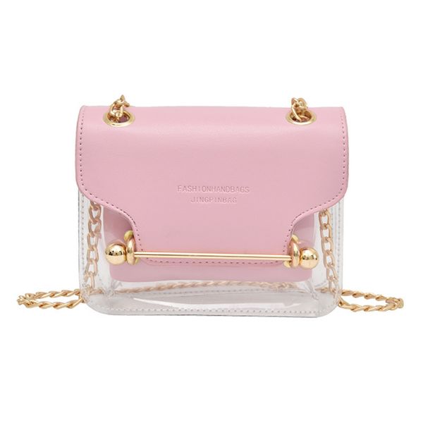 1 pcs women lady shoulder crossbody bag chain fashion transparent for mobile phone wf 668
1 pcs women lady shoulder crossbody bag chain fashion transparent for mobile phone wf 668