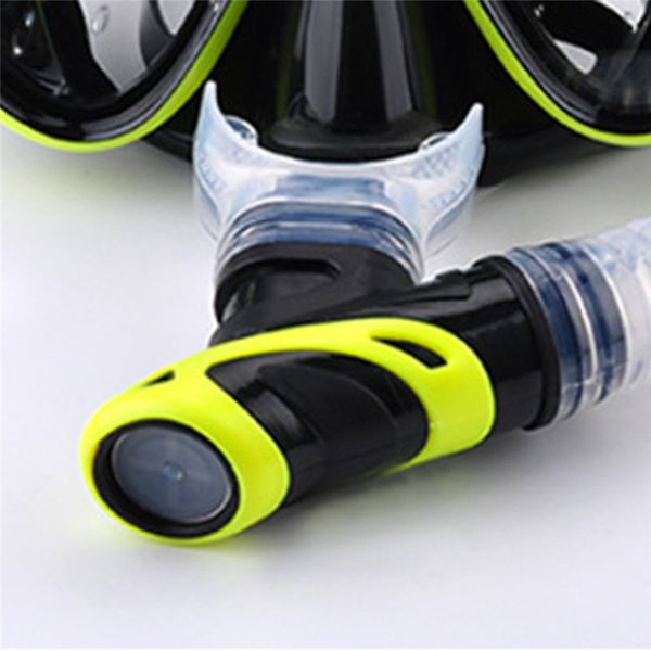 Atransparent Snorkeling Silica Gel Bite Breathing Tube Snorkel Mouthpiece Regulator Swimming Sports Accessory